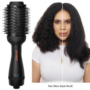 NEW $100 Amika Hair Blow Dryer Brush 2.0